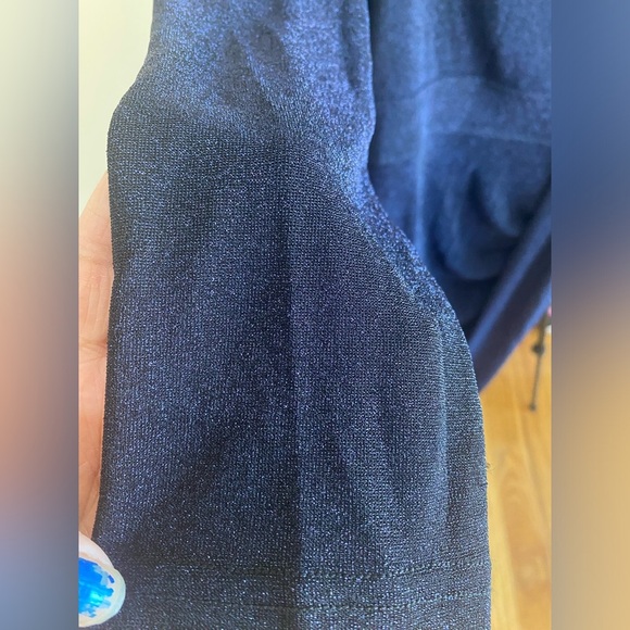 BTFBM Women Off Shoulder Bodycon Dress with Slit Glitter Ball Gown Maxi Dress S - Picture 10 of 13